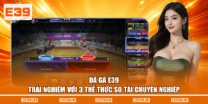 Đá Gà E39 - Trải Nghiệm Với 3 Thể Thức So Tài Chuyên Nghiệp