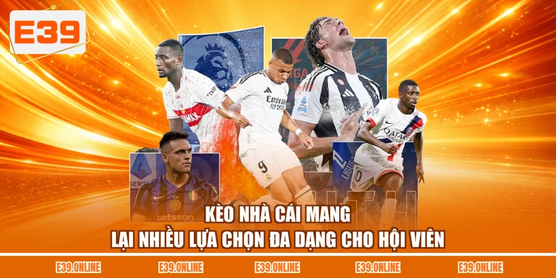 Kèo nhà cái mang lại nhiều lựa chọn đa dạng cho hội viên