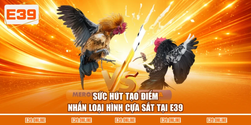 Sức hút tạo điểm nhấn loại hình cựa sắt tại E39